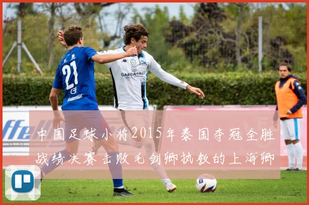 中国足球小将2015年泰国夺冠全胜战绩决赛击败毛剑卿执教的上海卿训